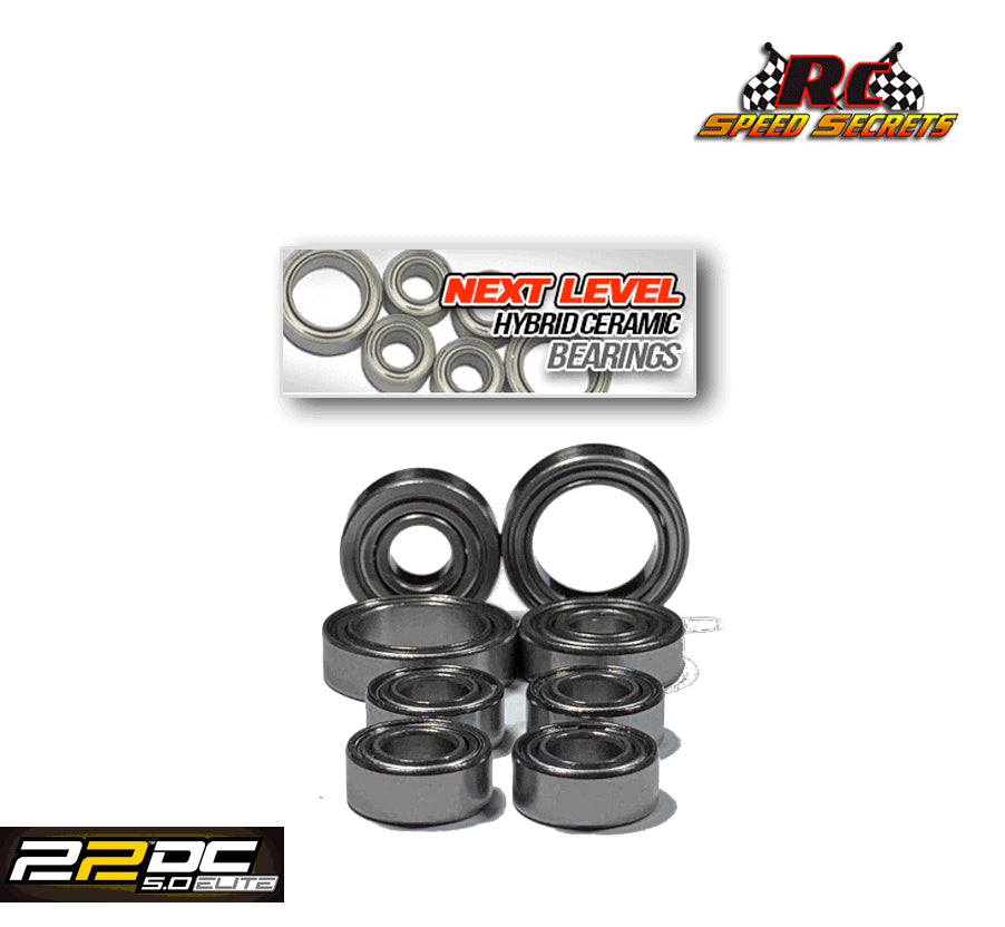 9918 TLR 22 5.0 ELITE WHEEL BEARING KIT