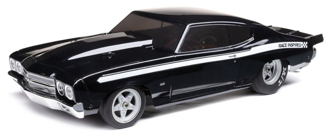 LOS01023T2 LOSI 70 CHEVELLE 2WD MINI NO PREP DRAG CAR (BLACK)