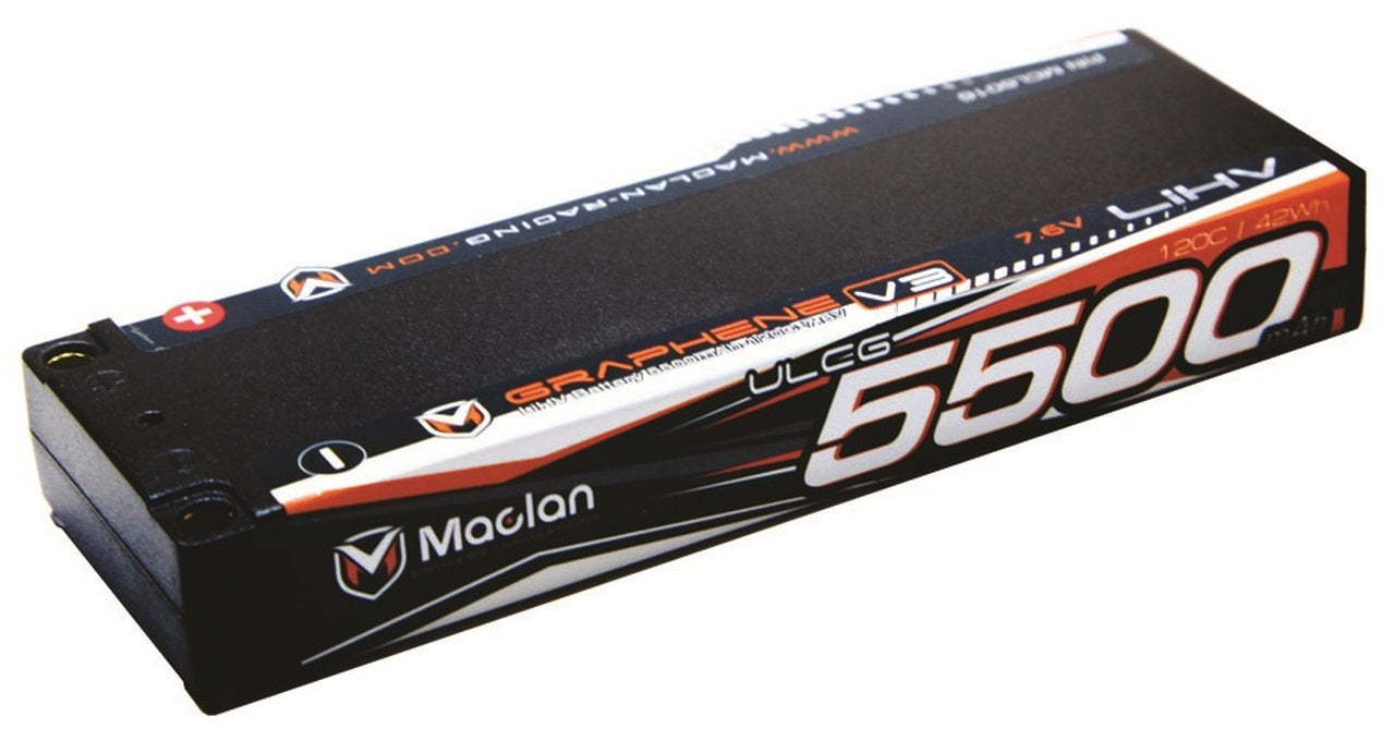 MCL6016 MACLAN RACING GRAPHENE V3 HV ULCG STICK 5500 MAH