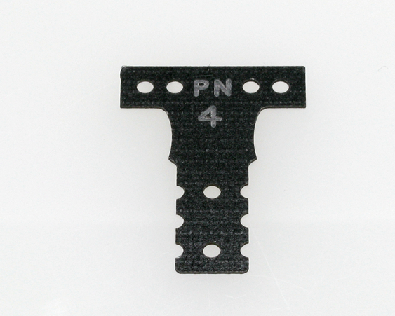 MR3044K MINI-Z MR03 MM G10 BLACK FIBER GLASS T-PLATE #4