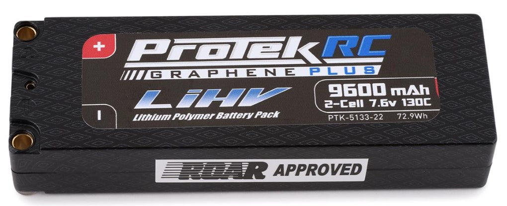 PTK-5133-22 9600 MAH 7.6V 130C LIPO