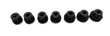 Load image into Gallery viewer, 16T THRU 22T 32PITCH STEEL PINION 5MM SOLD INDIVIDUALLY
