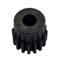 Load image into Gallery viewer, 16T THRU 22T 32PITCH STEEL PINION 5MM SOLD INDIVIDUALLY
