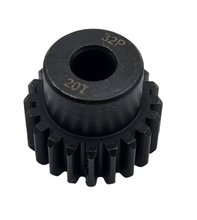 Load image into Gallery viewer, 16T THRU 22T 32PITCH STEEL PINION 5MM SOLD INDIVIDUALLY
