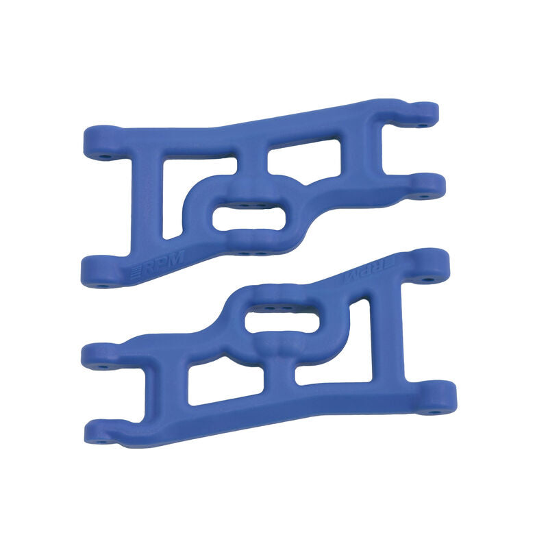 70555 OFFSET-COMPENSATING FRONT A-ARMS - BLUE FOR THE TRAXXAS SLASH 2WD AND NITRO SLASH REQUIRES TRAXXAS 2WD REAR OFFSET WHEELS