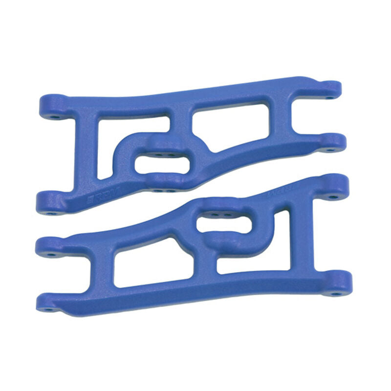 70665 BLUE WIDE FRONT A-ARMS FOR THE TRAXXAS