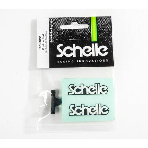 SCH1095 B5 / B6 HUB CAP, BLACK  (FITS SCHELLE B5 / B6 REAR HUBS)
