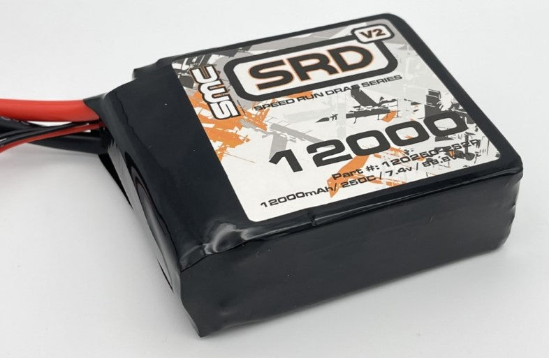 120250 SMC 12000MAH 250C 7.4V DRAG PACK