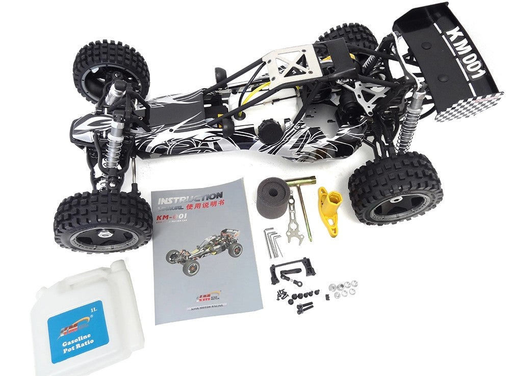 KM212-04wg King Motor 1/5 Scale Roller Baja Buggy Wild Grey