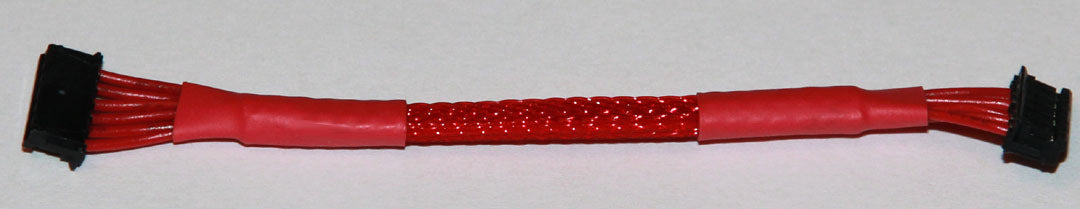SZE505 70MM BRAIDED SENSOR CABLE - RED