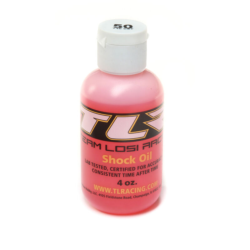 TLR74027 50WT SILICONE SHOCK OIL 4OZ