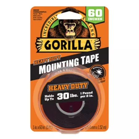 GORILLA HEAVY DUTY MOUNTING TAPE