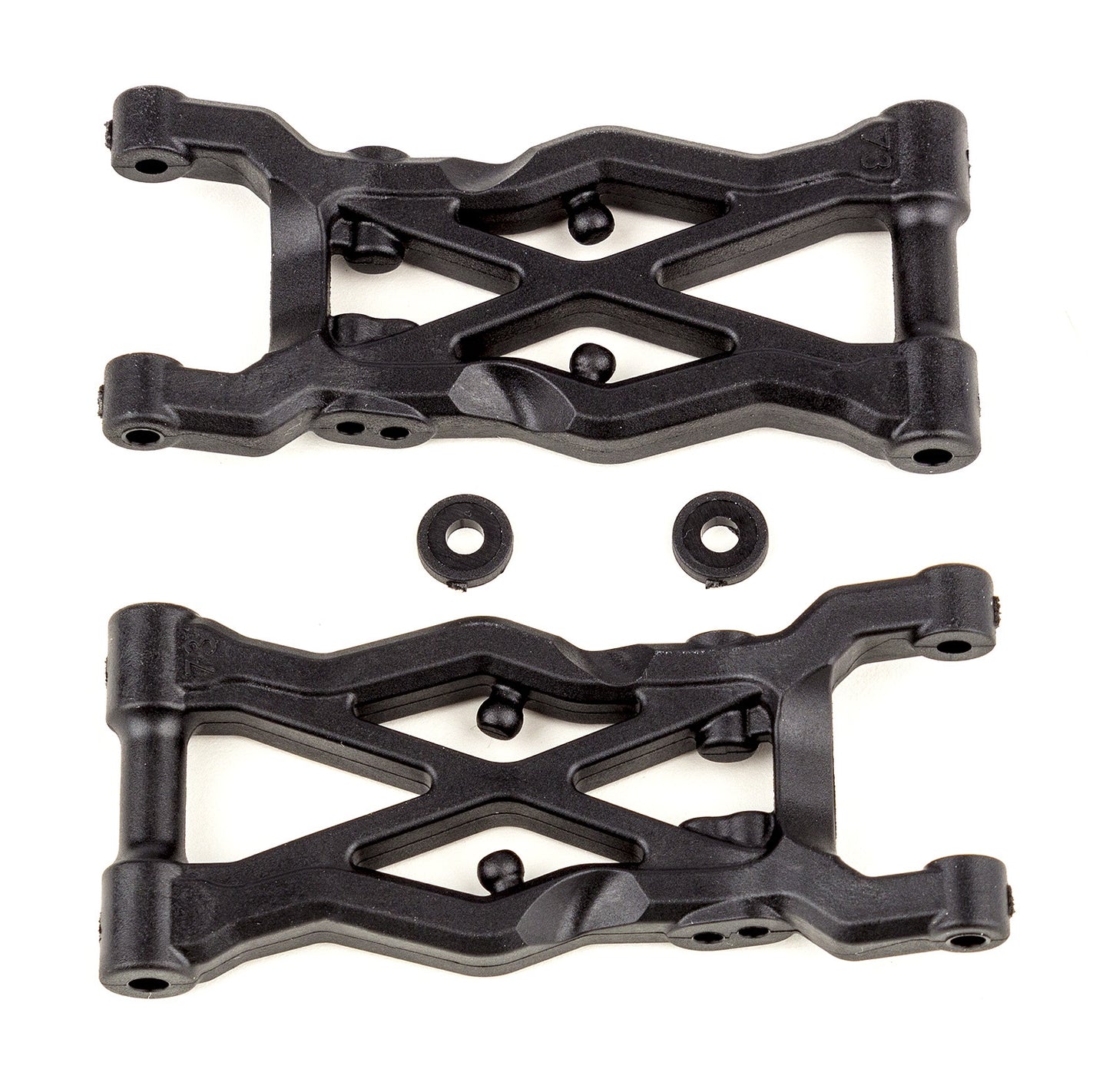 91853 73MM RC10B6.2 REAR ARMS