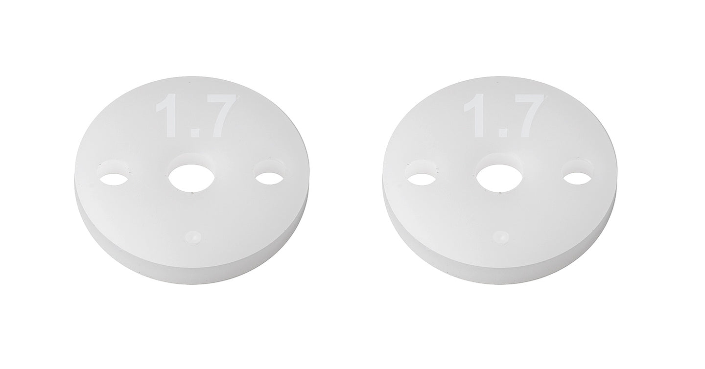 91933 13MM 2X1.7 SHOCK PISTONS (2)