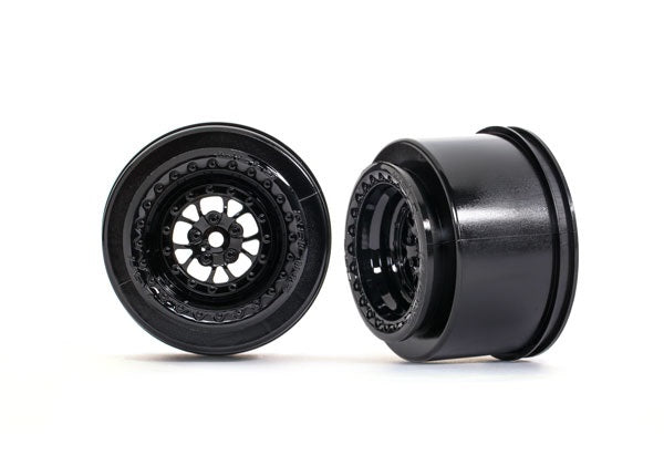 9473A SATIN BLACK CHROME WELD WHEELS