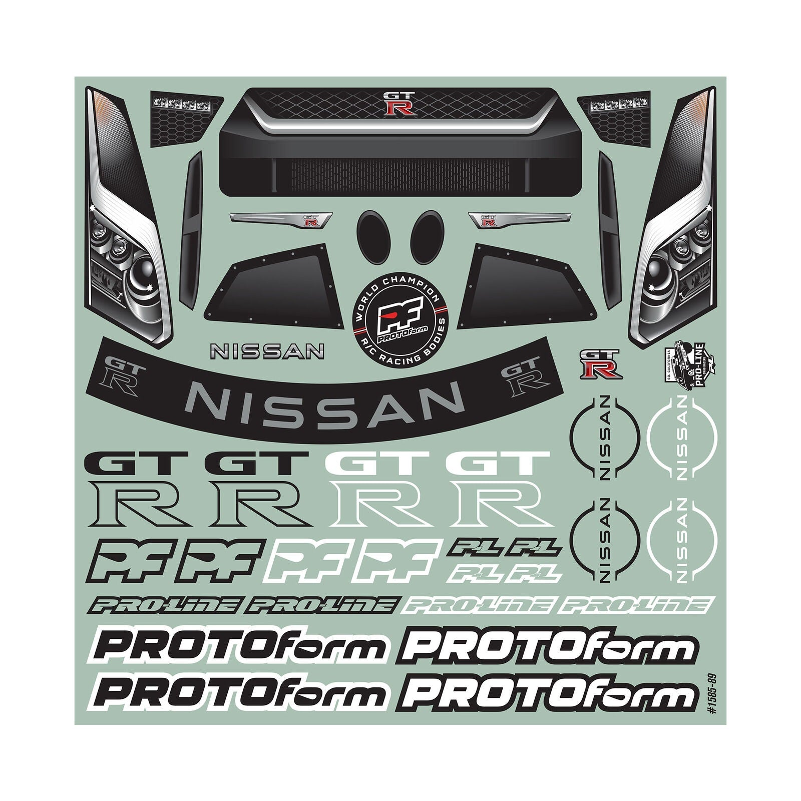 1585-00 NISSAN GT-R R35 PRO MOD – Five Star Hobbies