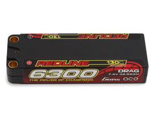 Load image into Gallery viewer, 63002S13D Redline &quot;Drag&quot; 2S 130C LiPo Battery Pack w/8mm Bullets
