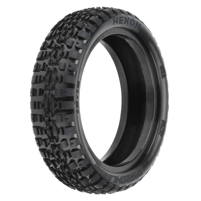 8299-103 HEXON Z3 2WD FR 2.2 TIRE (MEDIUM CARPET)