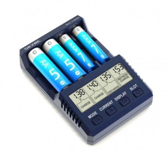 NC1500 AA/AAA NiMH BATTERY CHARGER AND ANALYZER