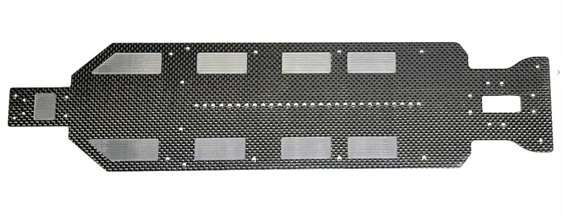 61054 LOSI 4MM CHASSIS PLATE