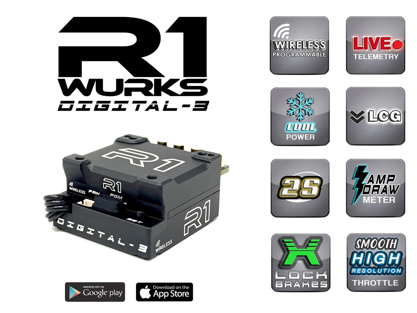 R1 WURKS DIGITAL 3 ESC