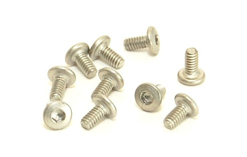 700728 M2X8 TITANIUM COUNTERSUNK HEX MACHINE SCREW (10 PCS)
