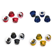 Load image into Gallery viewer, 514-44-XXX M4 GRIPPER ALUM. SERRATED LOCK NUT (4PK)
