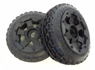 85022-2 Baja Buggy Front Dirt Wheels (Set of 2)