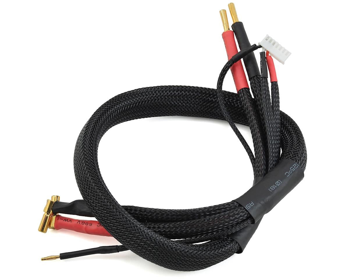 PTK-5342 4MM - 5MM BULLET HIGH CURRENT CHARGE CABLE WITH BALANCE ADAPTER