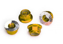 Load image into Gallery viewer, 514-44-XXX M4 GRIPPER ALUM. SERRATED LOCK NUT (4PK)
