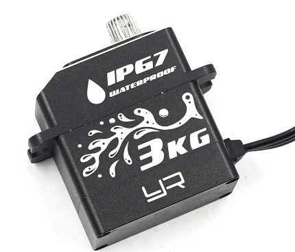 YE-0039 ALUMINIUM CASE IP67 HIGH QUALITY WATERPROOF MICRO SERVO
