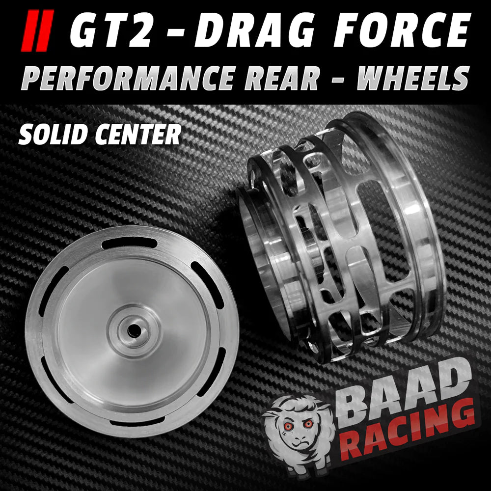 BAAD06 GT2 - GLUE TYPE DRAG FORCE - REAR WHEELS - SOLID CENTERS – Five ...