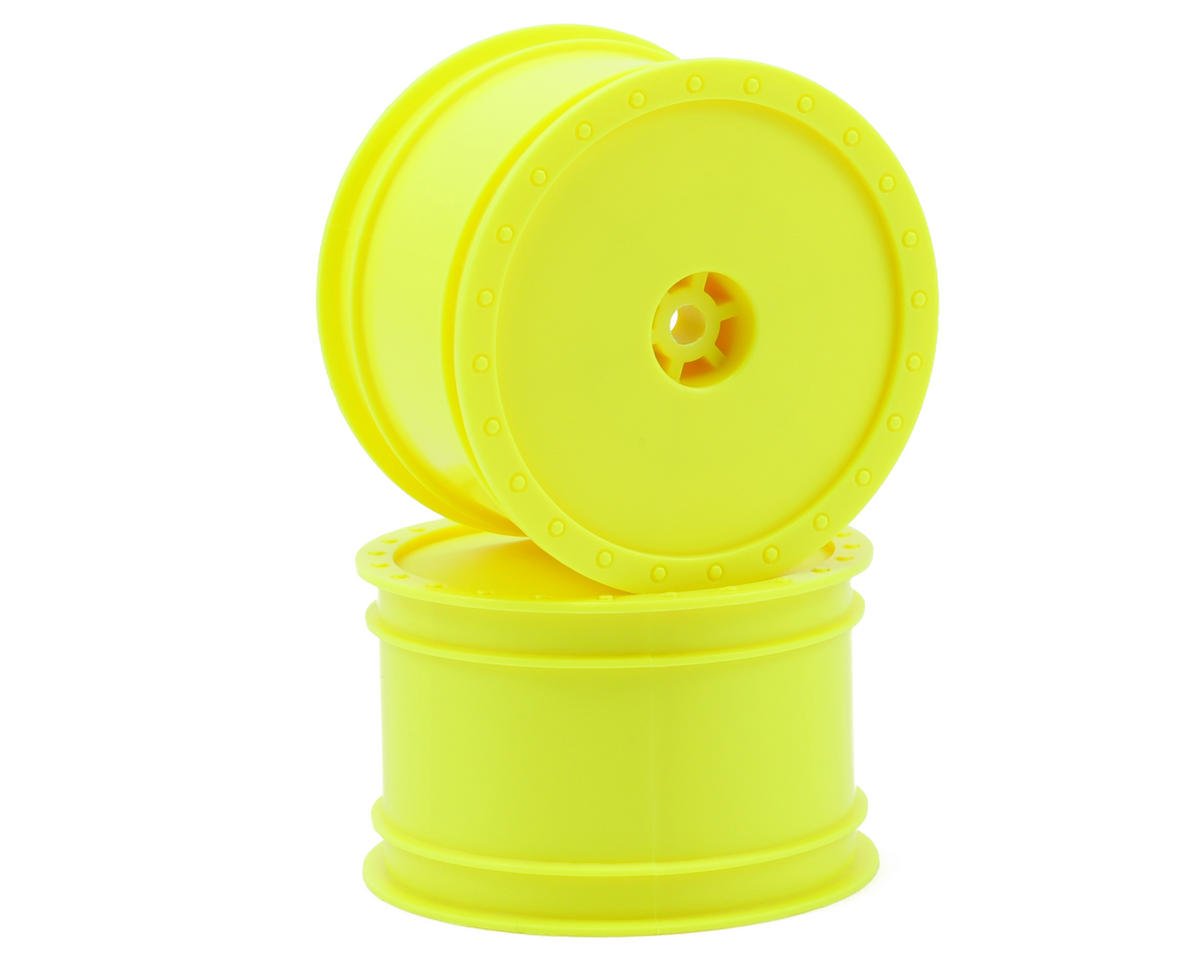 DER-BB-LRY YELLOW BORREGO BUGGY WHEELS (2PCS)