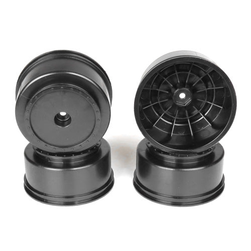 DER-BS4-AB BLACK BORREGO SC WHEELS (4PCS) (ASSOCIATED)