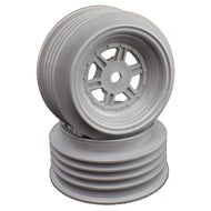 DER-GSF-AS SILVER GAMBLER SPRINT WHEELS (4PCS) (ASSOCIATED)