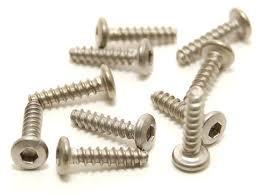 700638 M2x8 Titanium Button Head Hex Tapping Screw