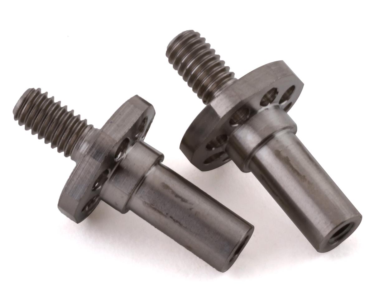 2013 TLR 22 TITANIUM WIDE FRONT AXLE SET (2)