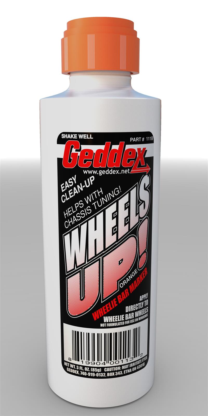 111B - Geddex Wheels Up! Wheelie Bar Markers