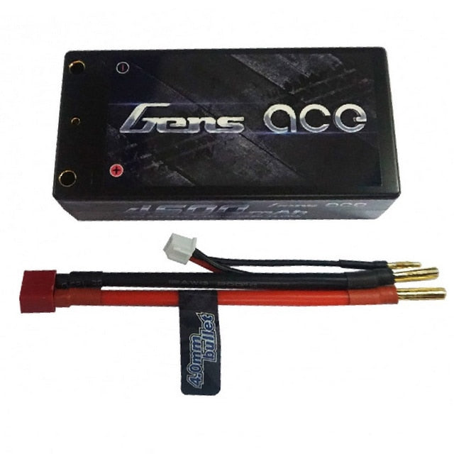 4600MAH 7.4V 60C SHORTY BATTERY WITH 4MM BULLET