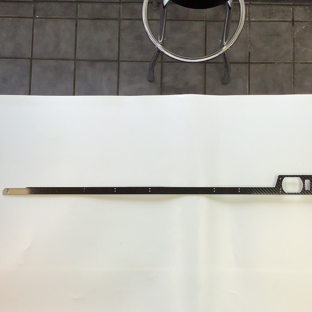 RUDIS 70200 SIDEWINDER RAIL LEFT SIDE PLATE