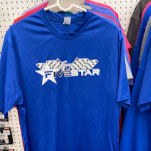 Load image into Gallery viewer, TEAM DRIVER POLY T SHIRTS AND FIVE STAR WHITE  POLYESTER T SHIRT
