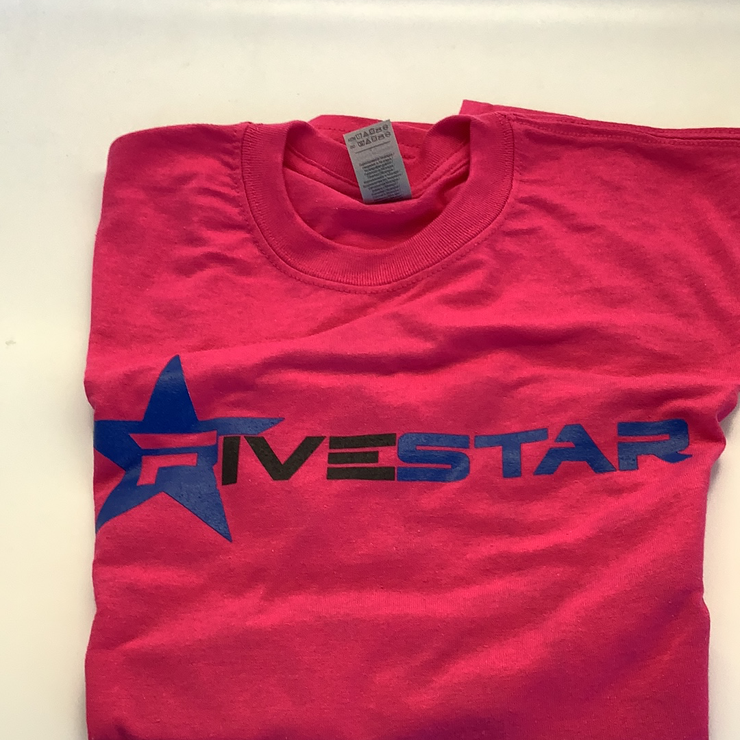 T-SHIRT SHORT SLEEVE FIVE STAR BIG LOGO