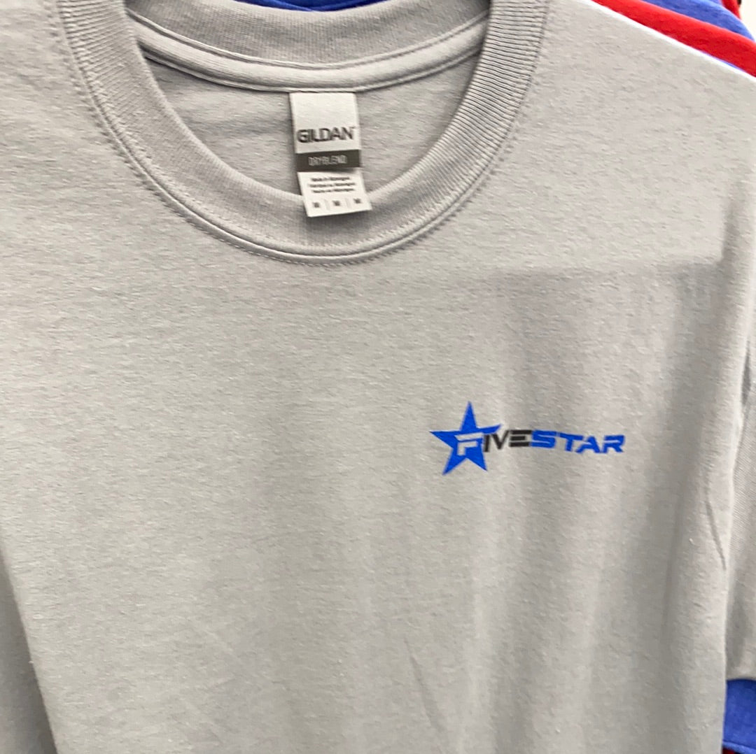 T SHIRT FIVE STAR SMALL LOGO