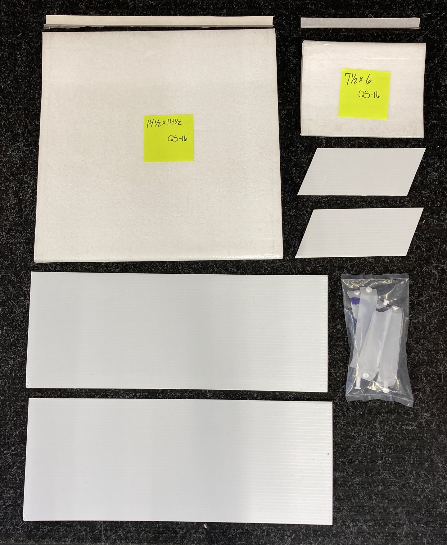 QS-16  1/4 SCALE TG DIRT WING WITH FRONT WING