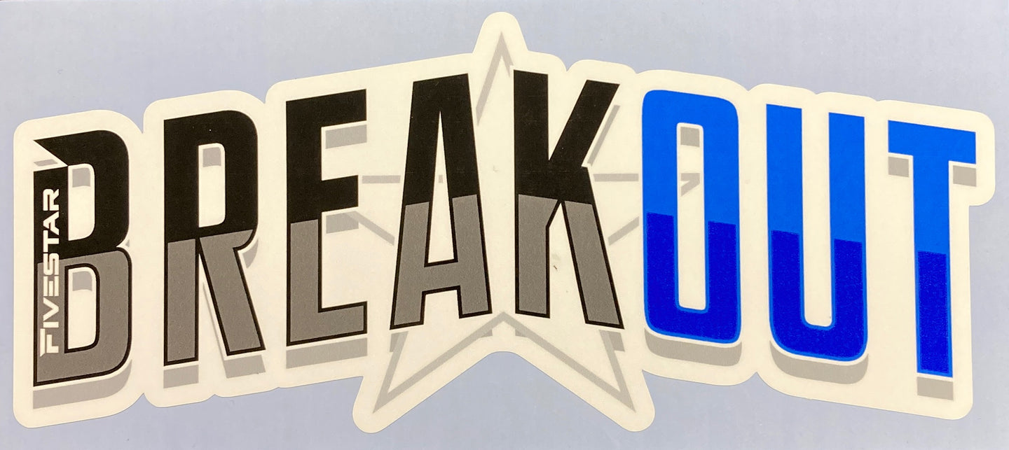 FIVE STAR BREAKOUT DECAL