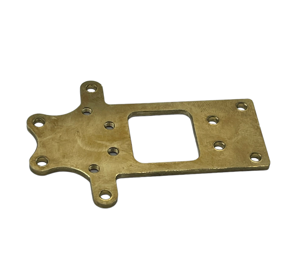 Brass Riser 5 In 61158 BRASS RISER FOR ASSOCIATED TRANSMISSION – Five Star Hobbies