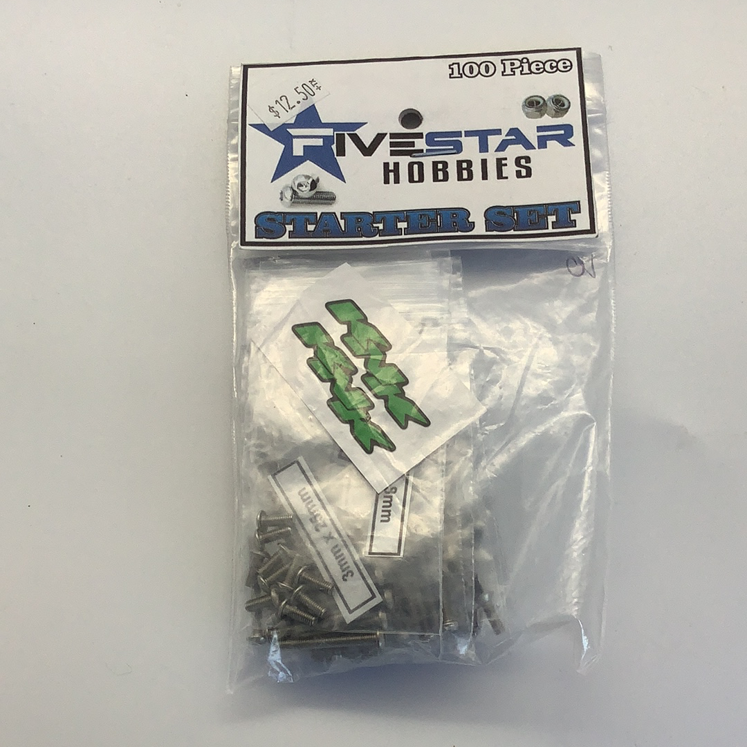 FIVESTAR HOBBIES STARTER SET 100 PIECES