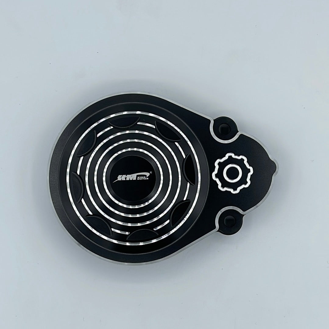 KM66044 BLACK ALUMINUM GEAR COVER