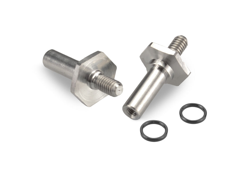 2566T B6 / B6D / B6.1 TITANIUM FRONT AXLE SET W/ 1MM SPACER