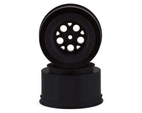 3409B JConcepts Coil Mambo Street Eliminator Rear Drag Racing Wheels (Black) (2) w/12mm Hex